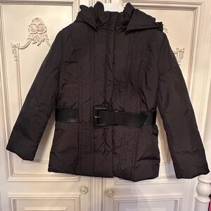 Via Spiga Black Puffer Jacket for Kids